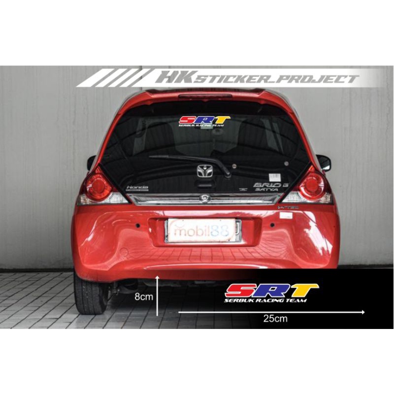 sticker - stiker SRT SERBUK RACING TEAM