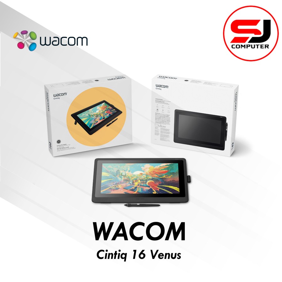 Wacom Cintiq 16 DTK-1660/K1-CX Venus Creative Pen Display DTK 16660 K1