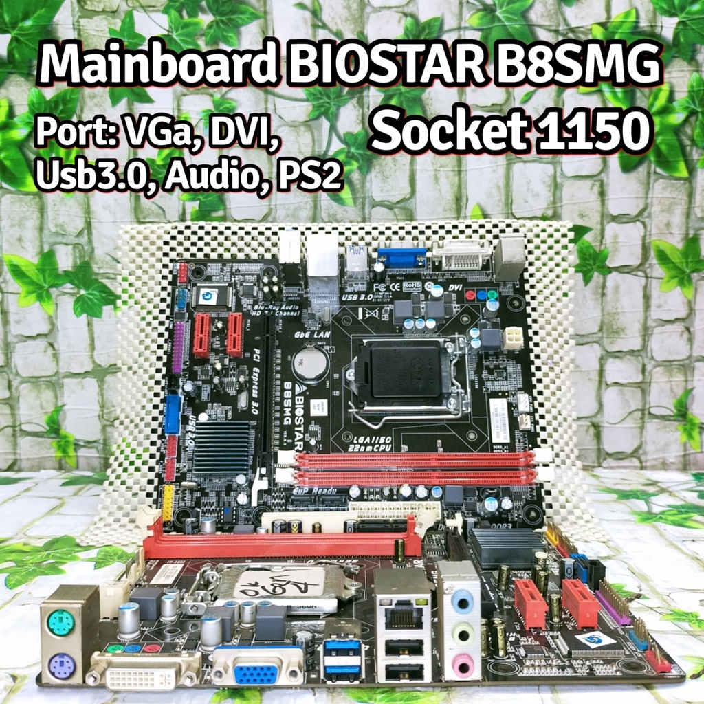 Motherboard Intel B85 H81 Socket 1150 Msi Asus Biostar Ecs Asrock Foxconn Gigabyte