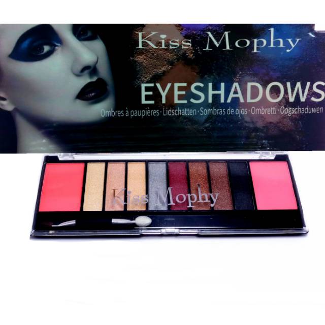 EYESHADOW &amp; BLUSH ON PALETTE KISS MOPHY seri B