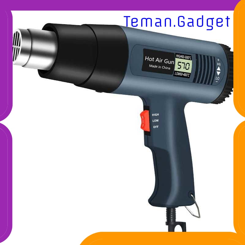 TG-DG509 ZHCY ELECTRIC HOT AIR GUN DRYER HEAT SOLDER THERMAL 2000W - 886C