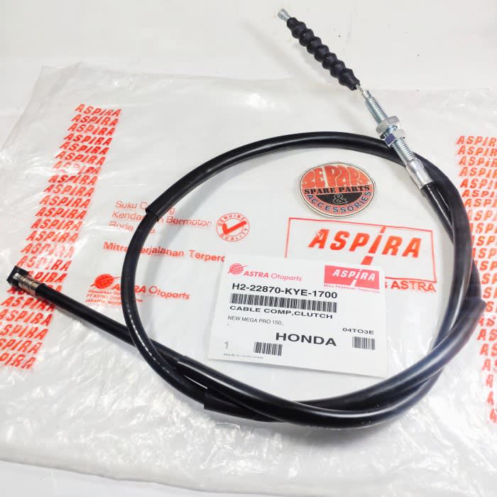 Kabel Tali Kopling - MegaPro New Monoshock Asli Aspira H2-22870-KYE-1700