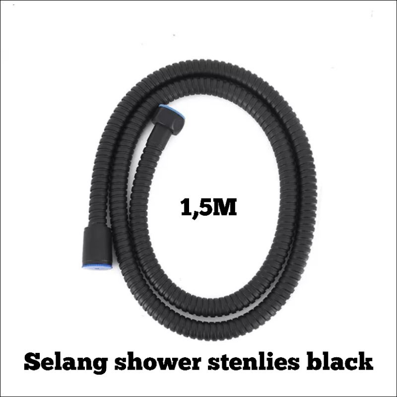 Selang shower stenlies 1,5M/selang hand shower/flexibel shower