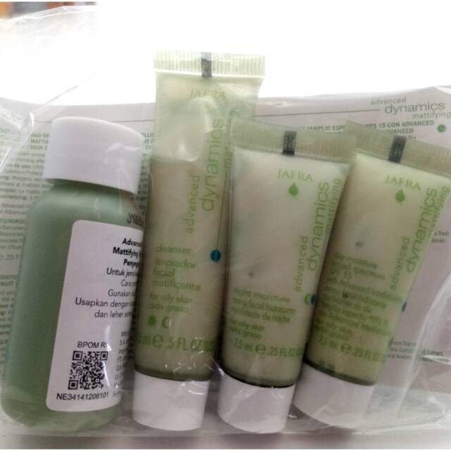 Jafra Paket skincare advanced dinamics mattifying ukuran mini (kulit berminyak dan berjerawat)