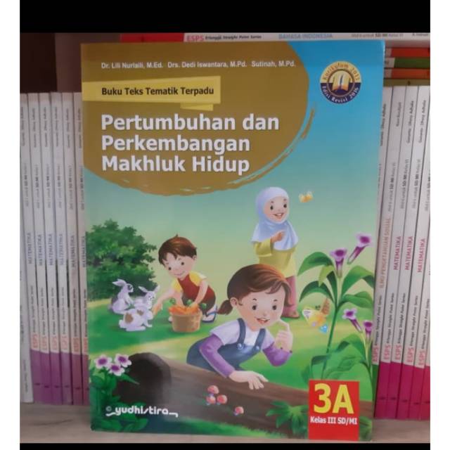 PROMO Buku Teks Tematik Terpadu 3A Revisi Yudhistira