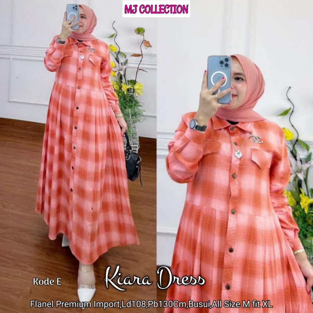 KIARA DRESS ORI BERLABEL MJ COLLECTION