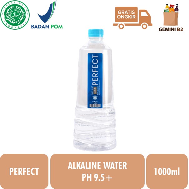 

Air Minum Alkalin / Alkaline Perfect Water PH 9.5 1000ML