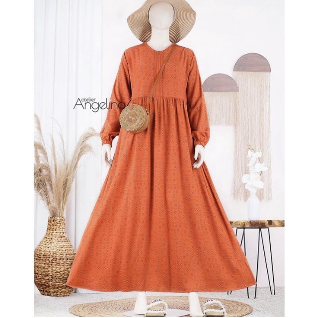 Sarah boho pattern terracota Atelier angelina