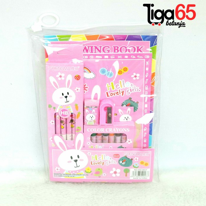 

Diskon Stationary Set/Alat Tulis 6In1/Karakter Fancy/Stationary Set Sm8837 Berkualitas