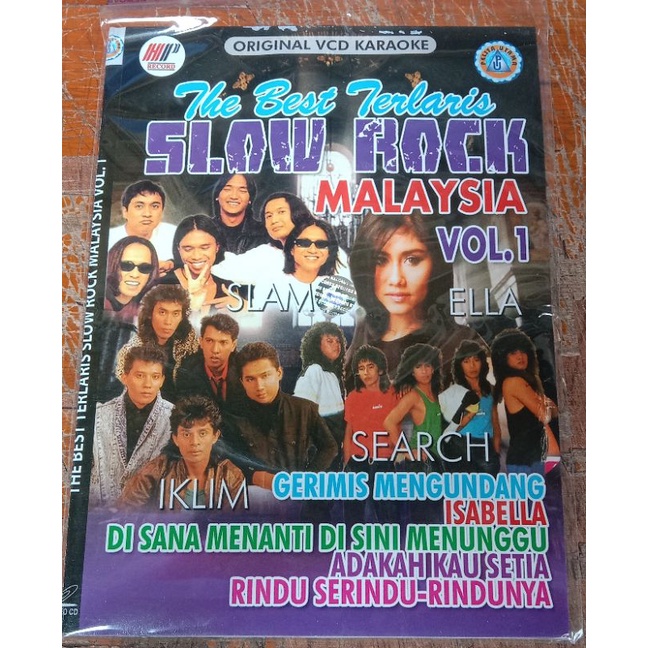 Kaset Vcd Original the best terlaris slow rock Malaysia vol 1