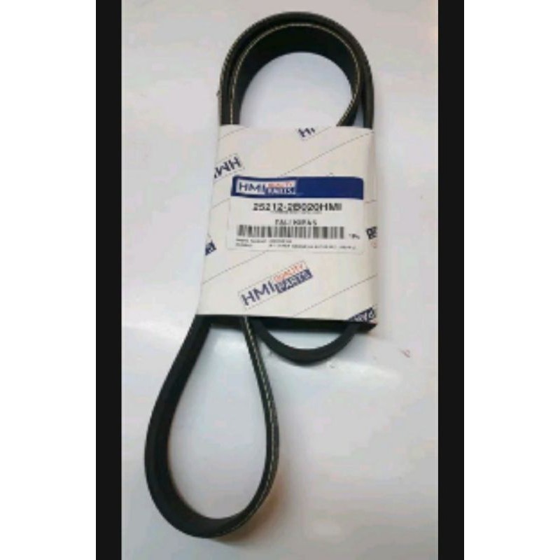 FAN BELT I20 VAN BELT TALI KIPAS VBELT HYUNDAI I20 ASLI HYUNDAI