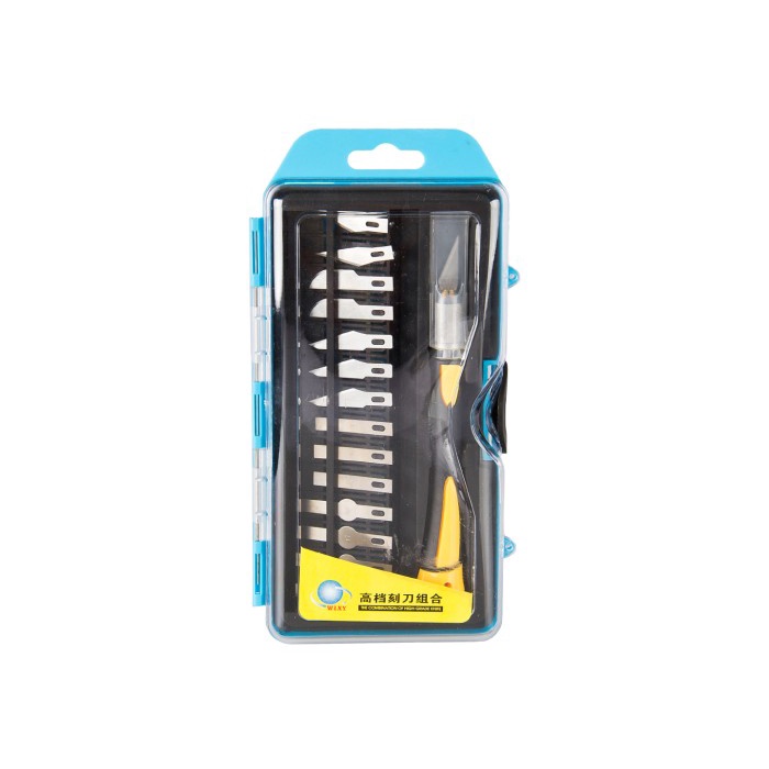 

Kusus Hari Ini 15 In 1 Carving Knife Set / Pisau Wlxy 9304Ab Hot Sale
