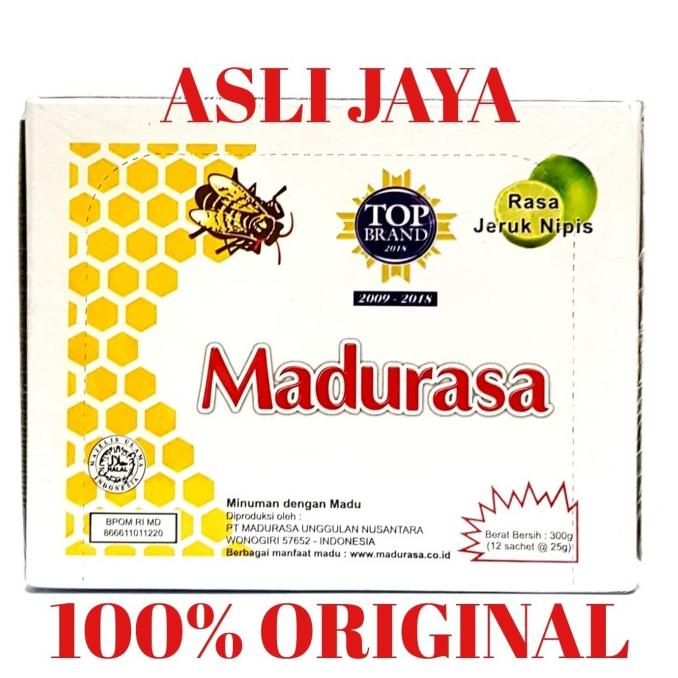 MADURASA Isi 12 Sachet (Rasa Jeruk Nipis)