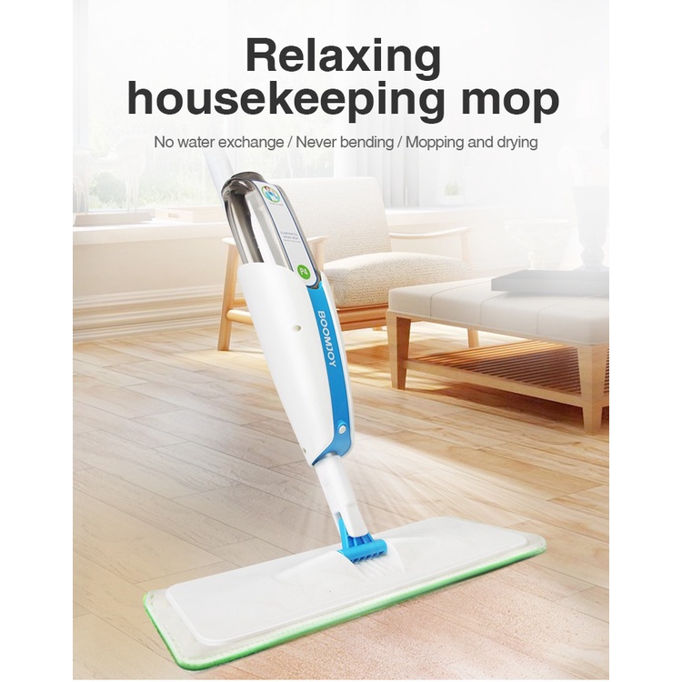 Alat Kain Pel Penyemprot Air Water Spray Sweeper Floor Flat Mop - Alat Pembersih Lantai 3 in 1 Water Spray Sweeper Floor Flat Mop