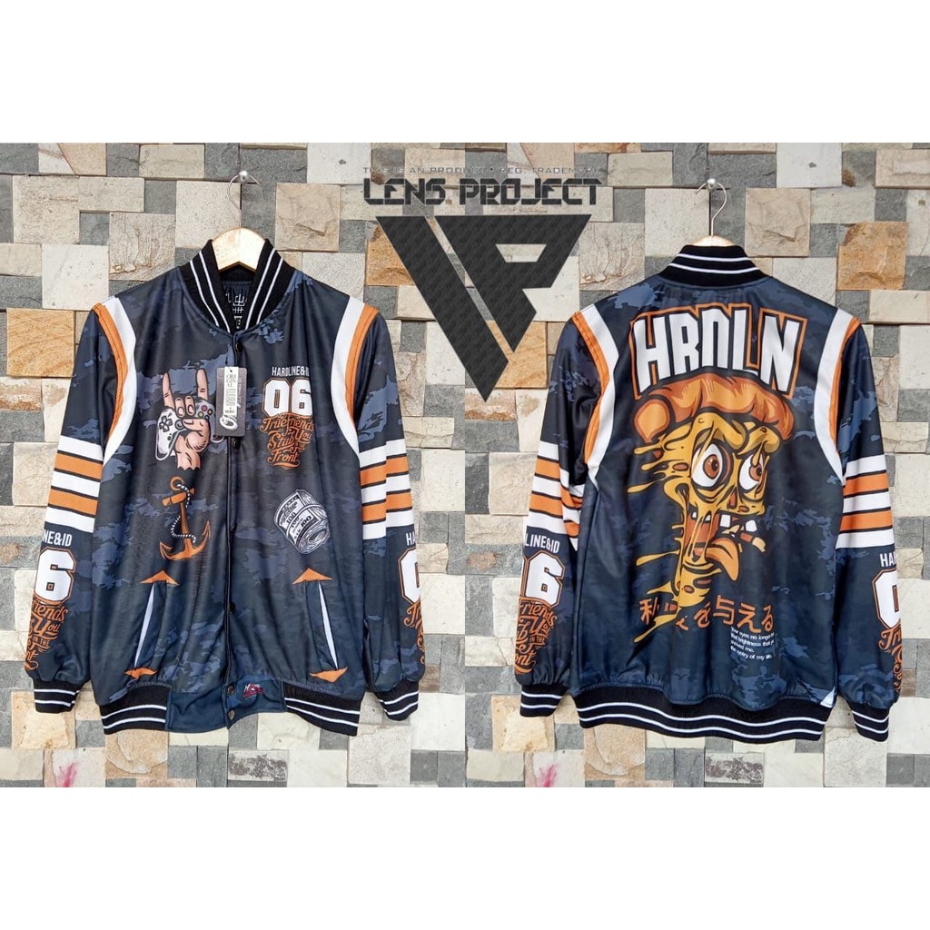 LENS/JAKET BOMBER PRIA/JAKET BOMBER BISBOL/ BASEBALL/ BOMBER SUKAJAN/JAKET BOMBER MURAYAMA/MURAYAMA/HIGH AND LOW/ JAKET ORIGINAL JEPANG/ JAKET KASUAL-Ugly