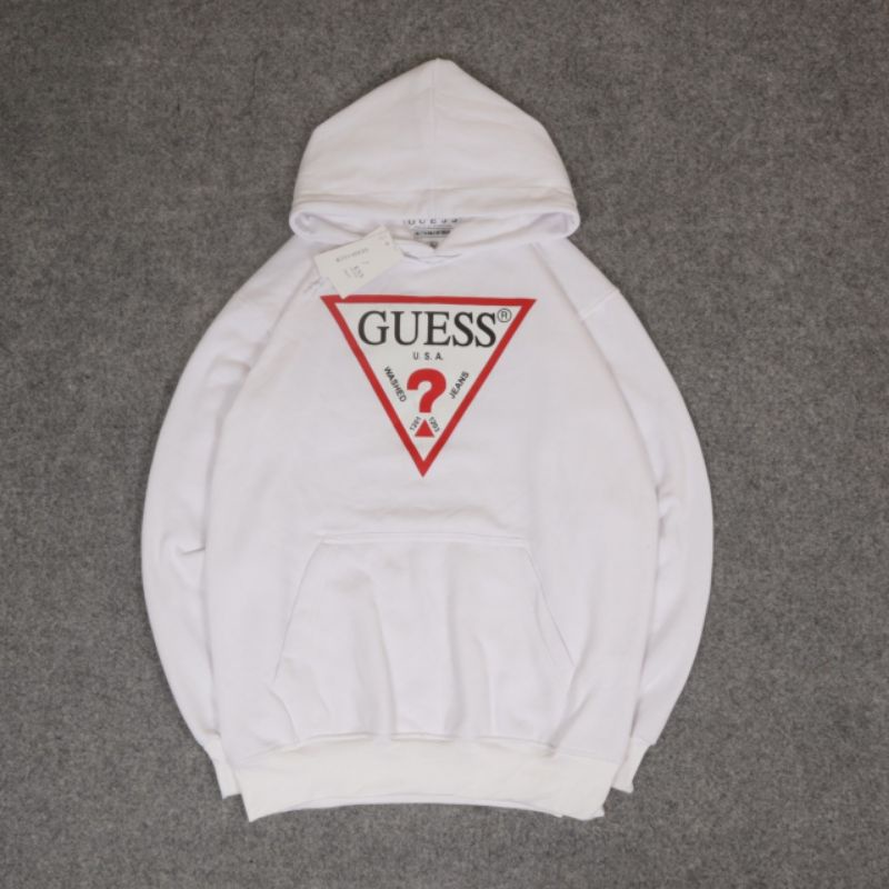 Hoodie Guess Fulltag Label Pria Wanita