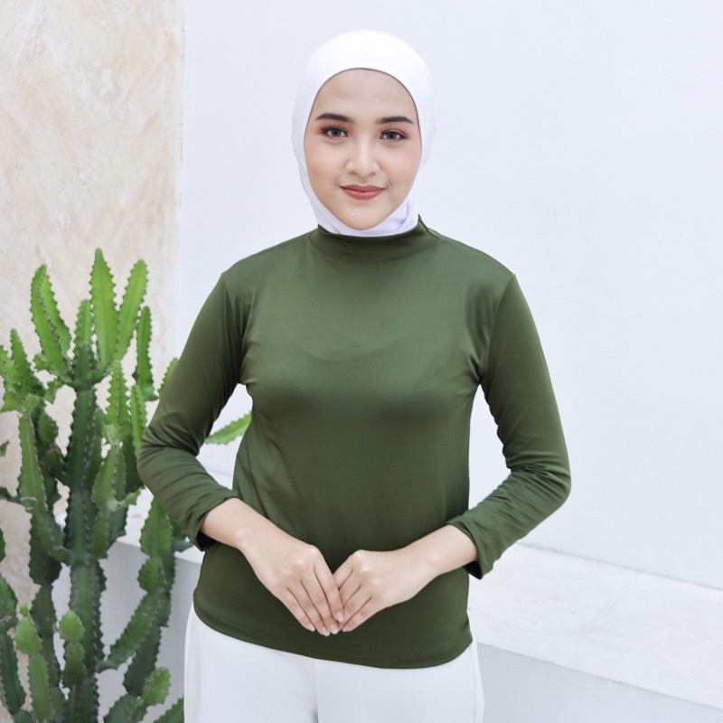 Manset Baju / Inner manset basic / manset kaos  /manset polos /dalaman baju lengan panjang / inner Terlaris