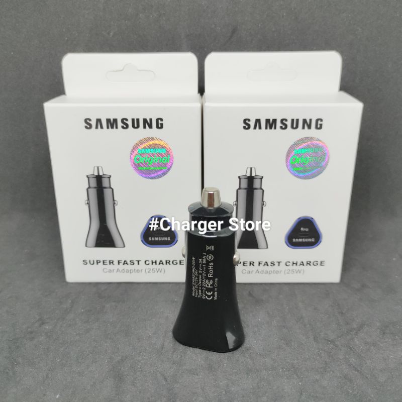 Car Adaptor Charger Samsung 25W PD USB C Fast Charging