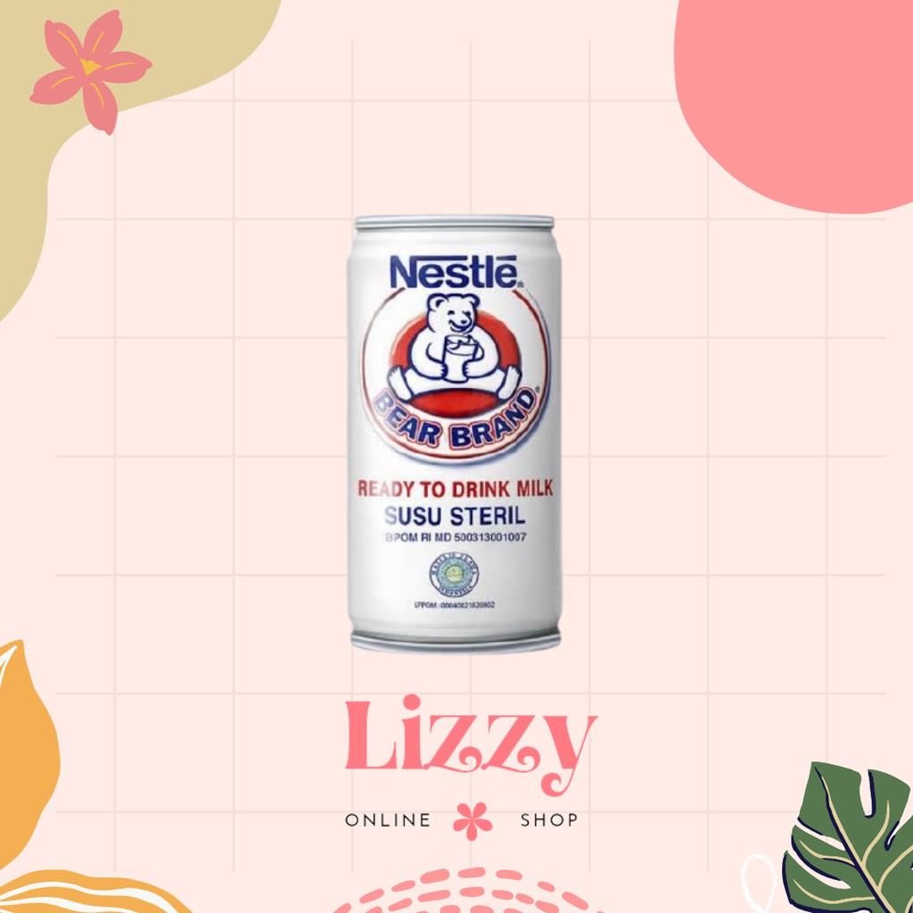 

Bear Brand Nestle Susu Beruang Steril Kemasan Kaleng 189ml
