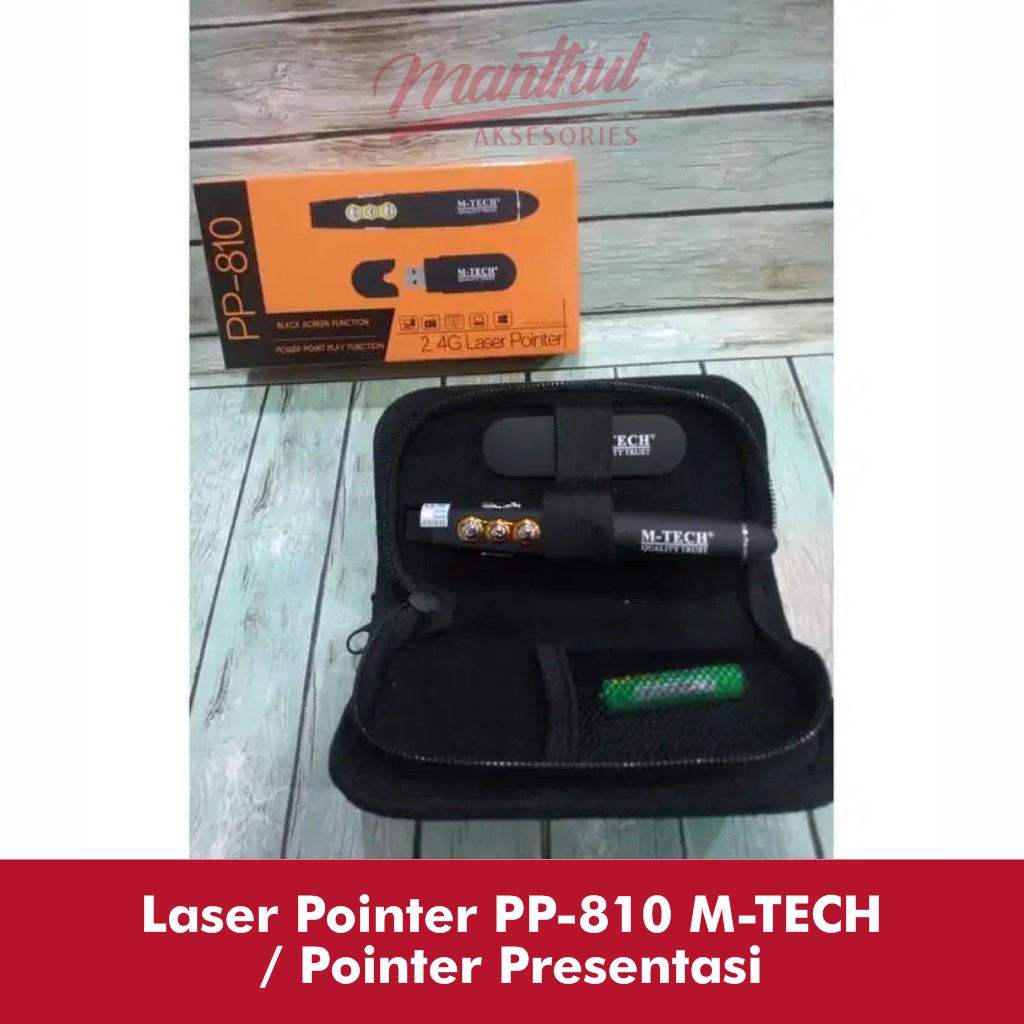 Laser Pointer PP-810 M-TECH / Pointer Presentasi