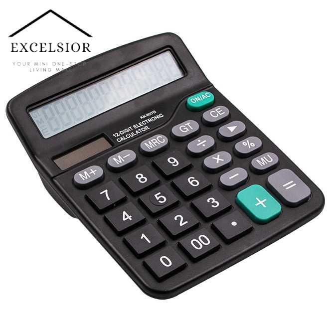 

Excelsior DEXIN Kalkulator Elektronik 12 Digit - KK-837B