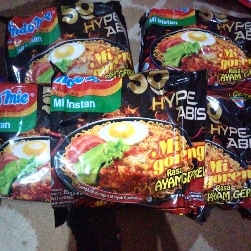 

Indomie Goreng Hype Abis Rasa Ayam Geprek