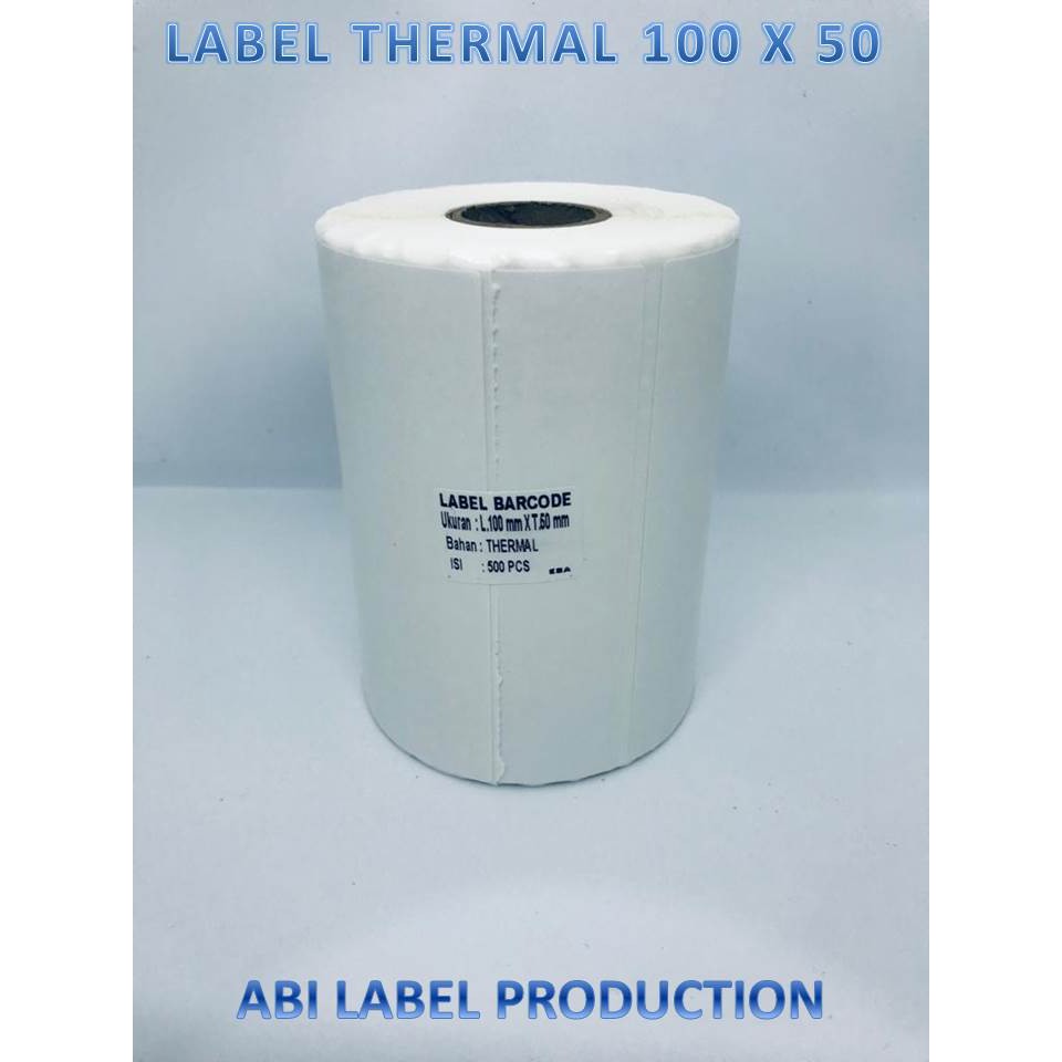 LABEL THERMAL 10X5CM | 100 X 50 | 100X50 | LABEL REKAM MEDIK | LABEL REKAM MEDIC