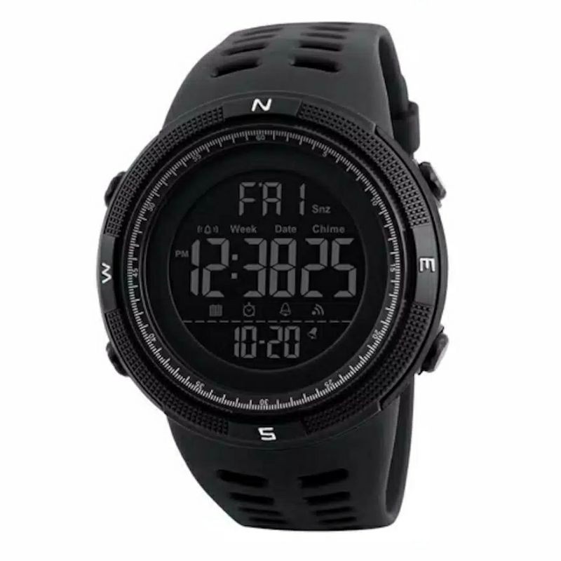 jam tangan pria Digital LED Sport g shock Tahan air untuk pria