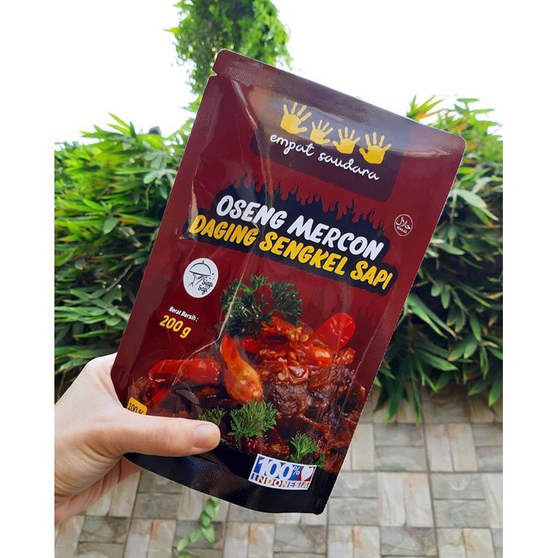 

Oseng Mercon Daging Sengkel Sapi 200 gr