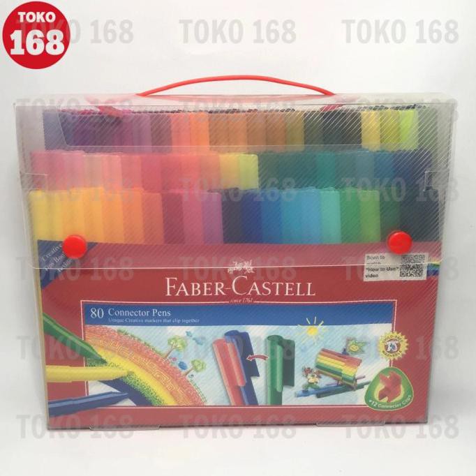 

(PERALATAN MENGGAMBAR) FABER CASTELL CONNECTOR PEN 80 GIFT CASE 155068 (SET) SALE