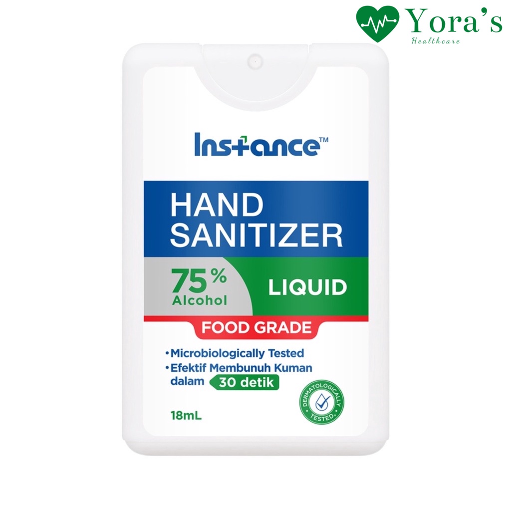 ￼Instance Hand Sanitizer Spray 18 ml Food Grade