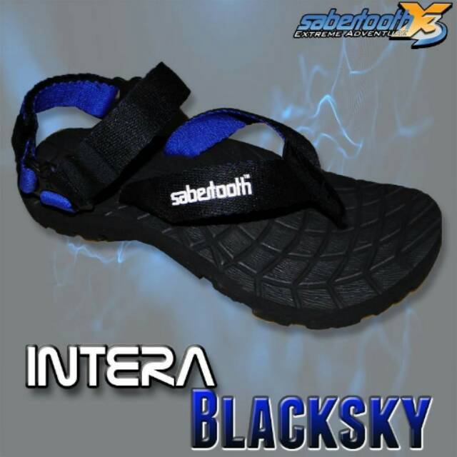 Sandal gunung sabertooth intera blacksky