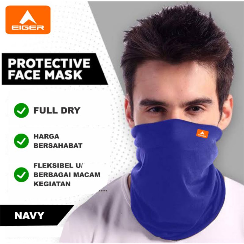 Buff masker berkendara masker gowes pendaki gunung