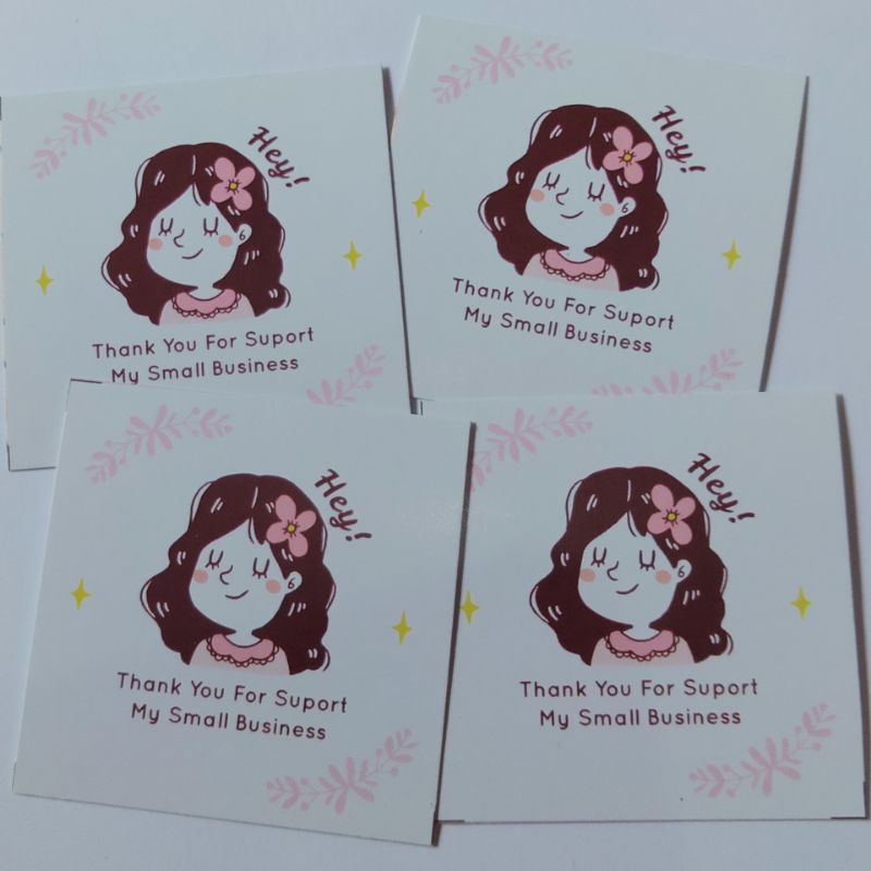 

READY STOCK D thanks you card olshop BY Gioshi.Store