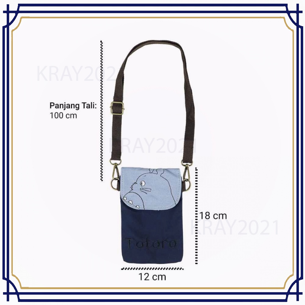 Tas Selempang Model Totoro BG813