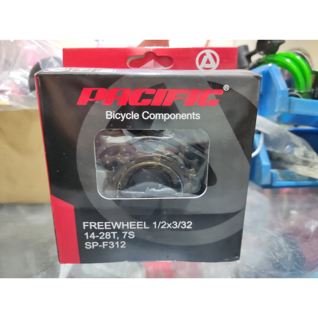 SPROKET/FREEWHEEL PACIFIC1/2x3/32 DRAFT 7SPEED