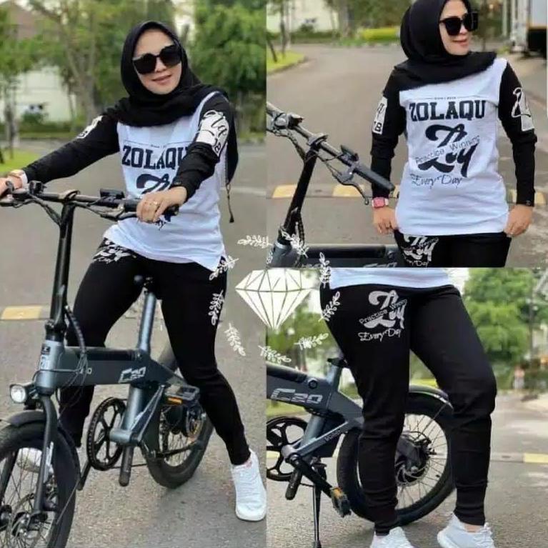 [ART. 334049] gowes zolaqu / terbaru setelan baju dan celana / setelan fashion / setelan muslim / se