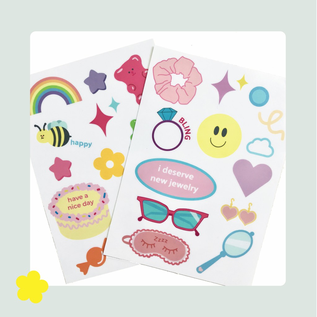 

STICKER SET (A6 / 10.5x14.8 cm)