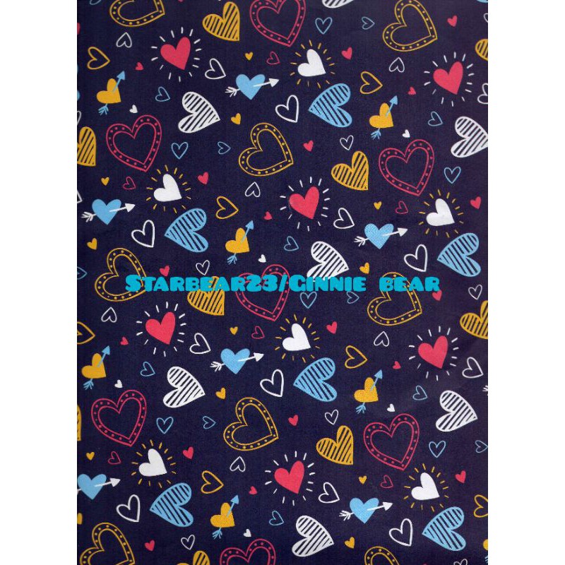 

Kertas Kado Doff 5 Lembar Blue Heart Sansanwawa