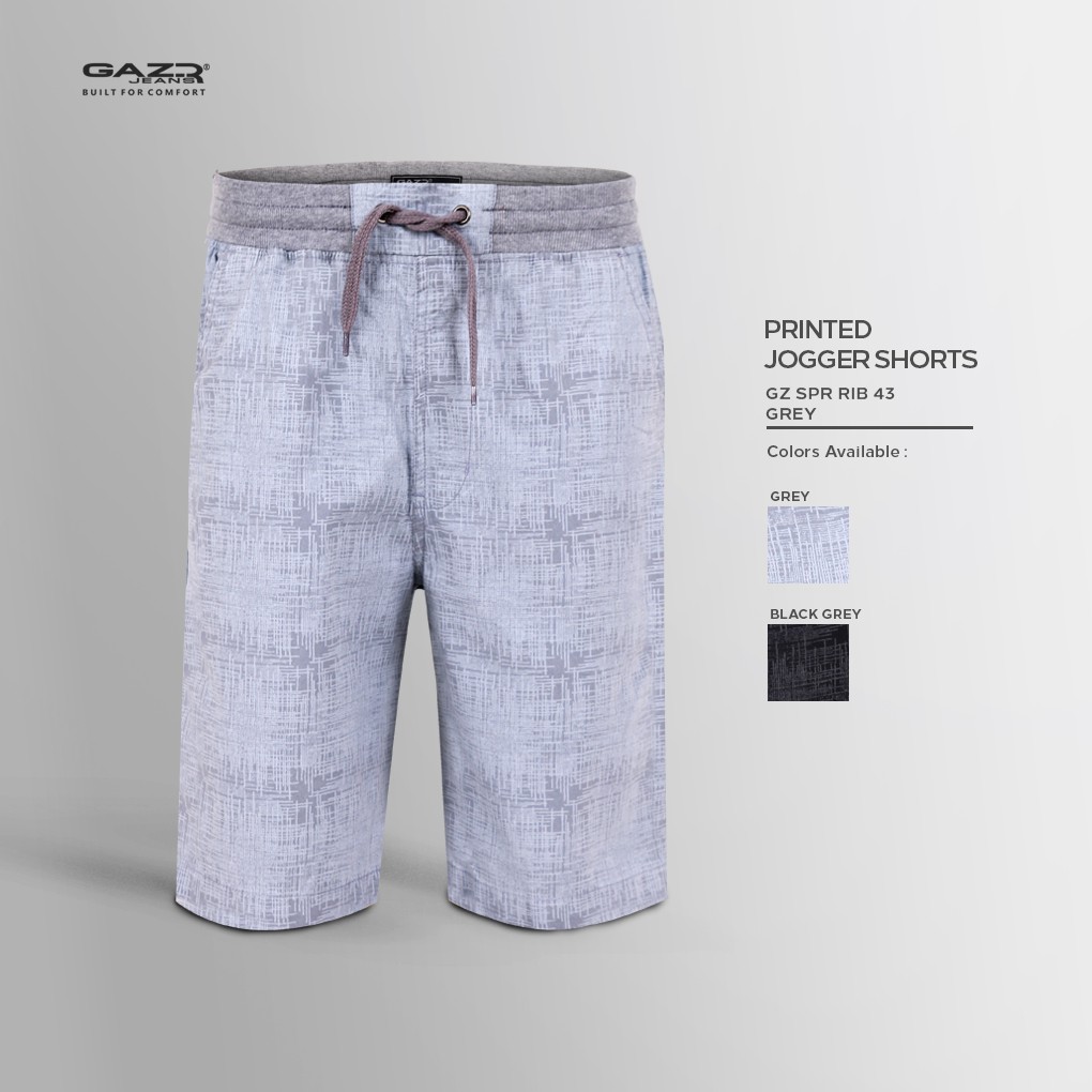 CELANA PRIA PENDEK ORIGINAL GAZR (SPR RIB 43)