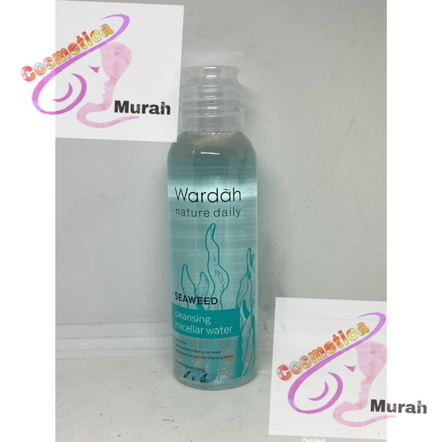 WARDAH NATURE DAILY SEAWEED BALANCING MICELLAR WATER / MICELAR WATER WARDAH