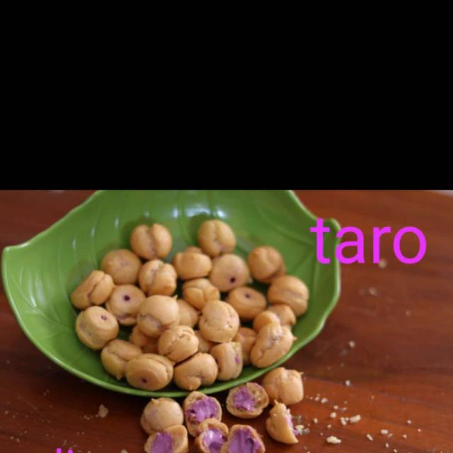 

Sus kering isi rasa taro 200 gram_ soes taro