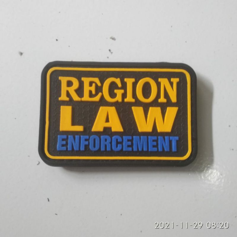 emblem patch rubber satpol PP