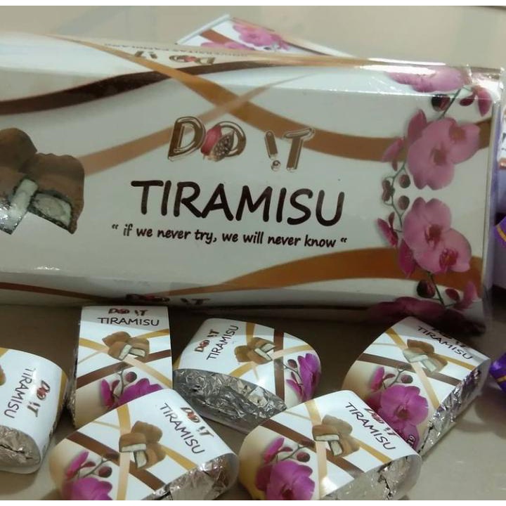 

PROMO DO IT CHOCOLATE TIRAMISU Cokelat Sehat, Murah Meriah, dan Halal
