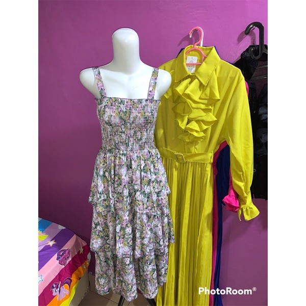 Dress umpak umpak tali satu dress umpak umpak Overall Vintage premium