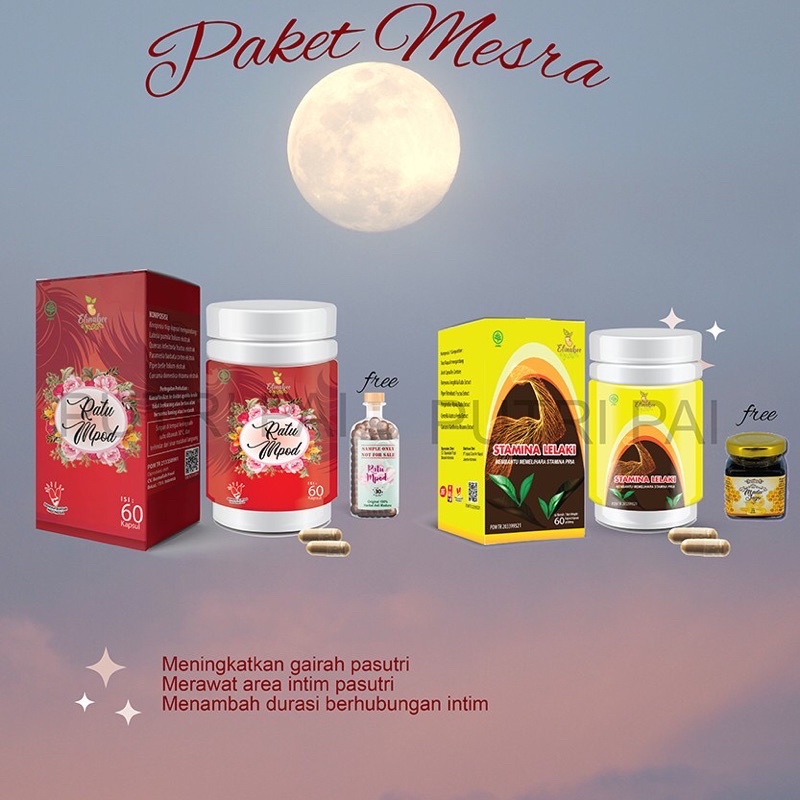 PAKET MESRA PASUTRI - Ratu Mpot dan Stamina Lelaki