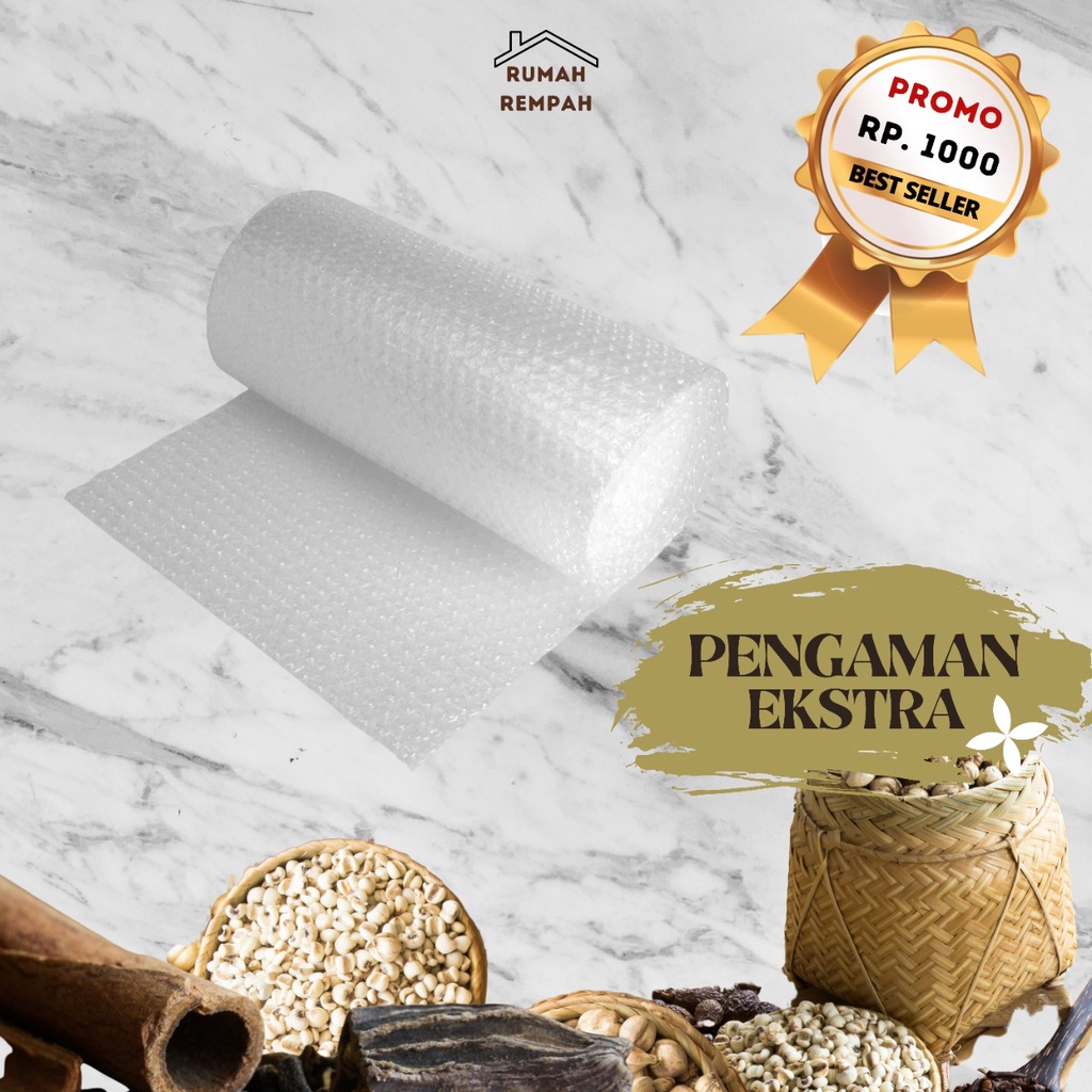 

Bubble warp bungkus ekstra aman