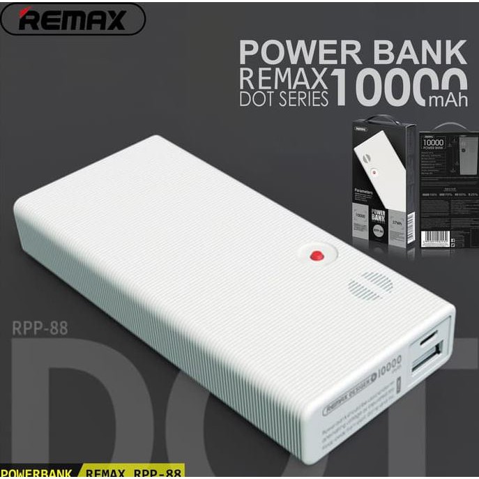 PowerBank REMAX 10000mAh Fast Charging 2.4A ORIGINAL