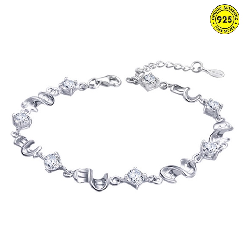 Gelang Tangan Rantai Silver S925 Gaya Mori Retro Jepang / Korea Selatan Untuk Wanita