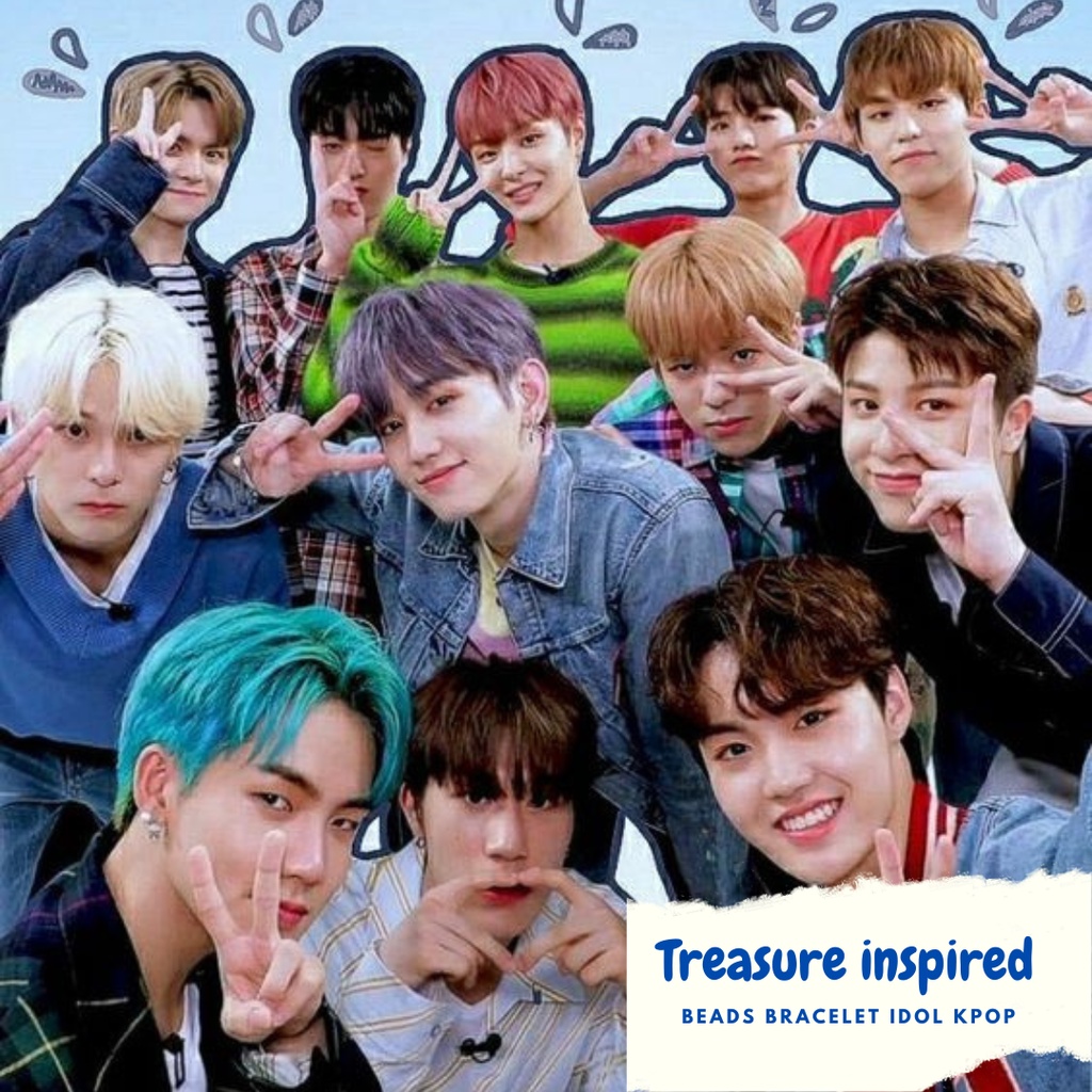 Treasure Inspired Beads Braclete Idol Kpop (gelang manik manik)